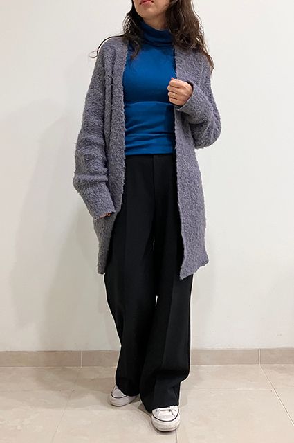 落ち感が美しいのにゆるっと今っぽくはける秋冬パンツ<br>【ドライウーリー・ワイド】