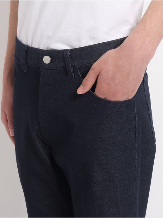 ジーンズライク・ストレートパンツ