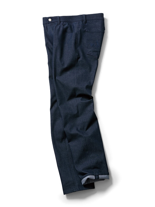 ジーンズライク・ストレートパンツ