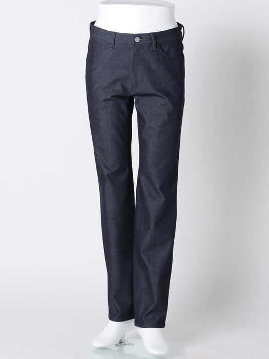 ジーンズライク・ストレートパンツ