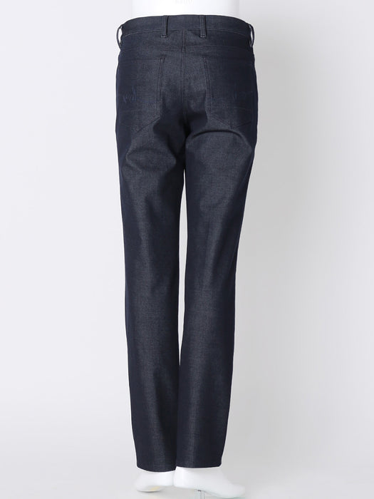 ジーンズライク・ストレートパンツ