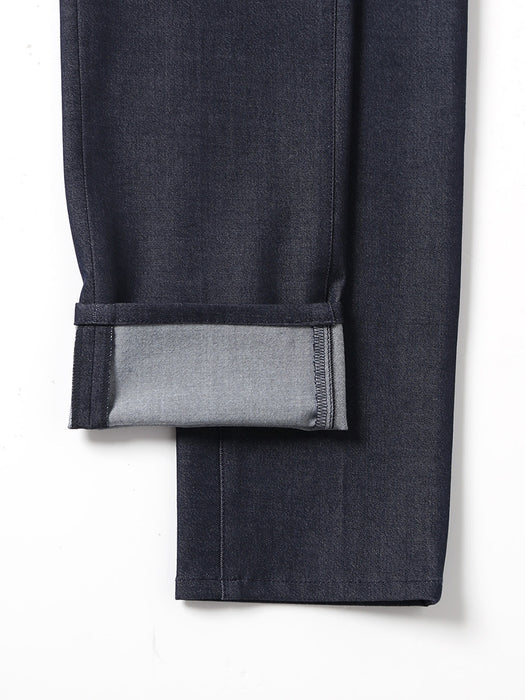 ジーンズライク・ストレートパンツ