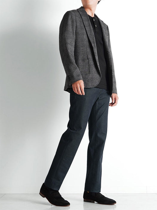 ジーンズライク・ストレートパンツ