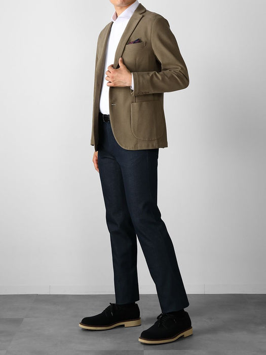 ジーンズライク・ストレートパンツ