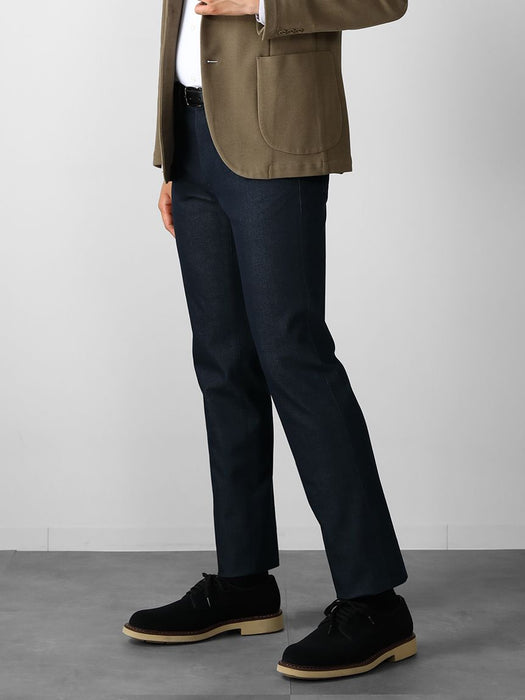 ジーンズライク・ストレートパンツ