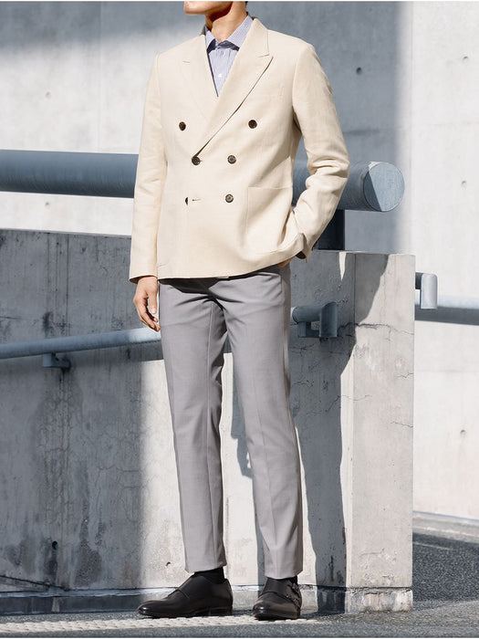 オックスフォード・ストレートパンツ