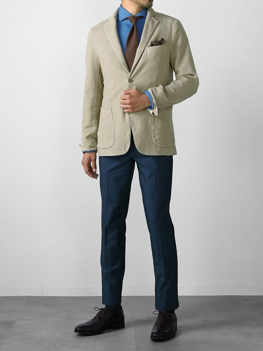 オックスフォード・スリムパンツ