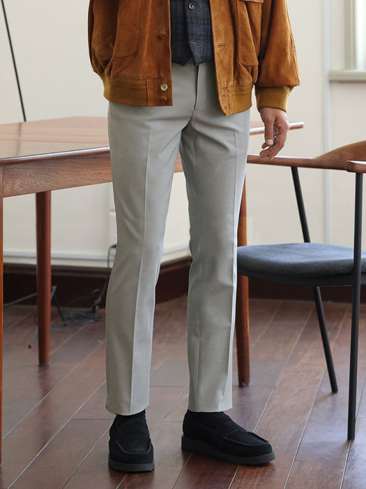 オックスフォード・スリムパンツ
