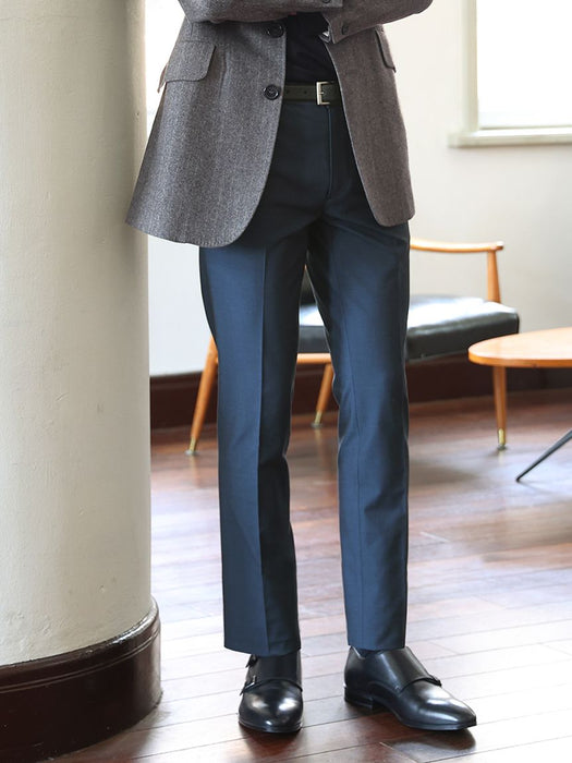 オックスフォード・スリムパンツ