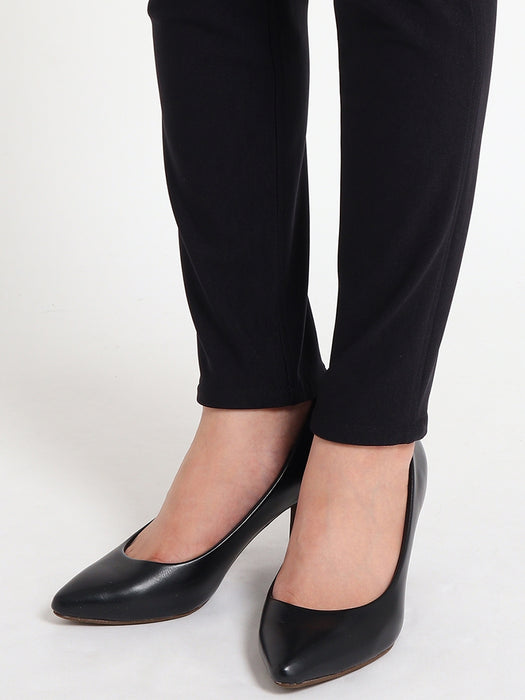 つんぱびたスムース・スリムパンツ