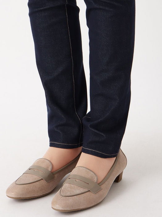 ジーンズライク・スリムパンツ