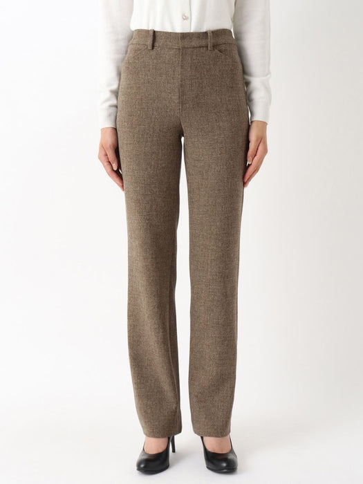 ドライウーリー・ストレートパンツ