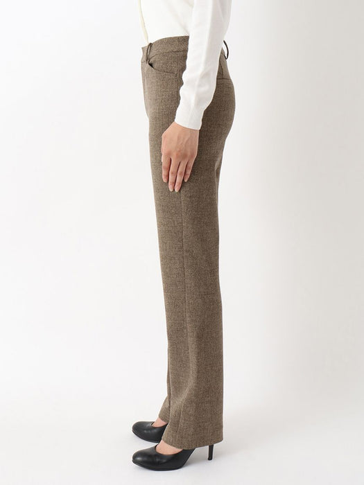 ドライウーリー・ストレートパンツ