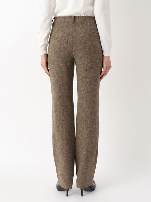 ドライウーリー・ストレートパンツ