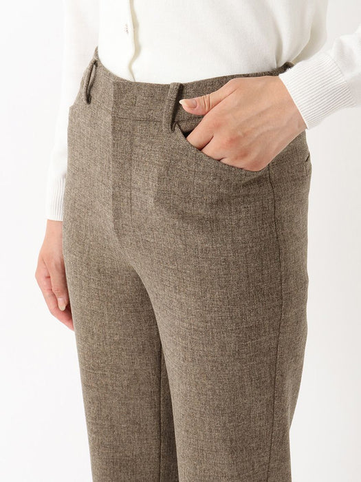 ドライウーリー・ストレートパンツ