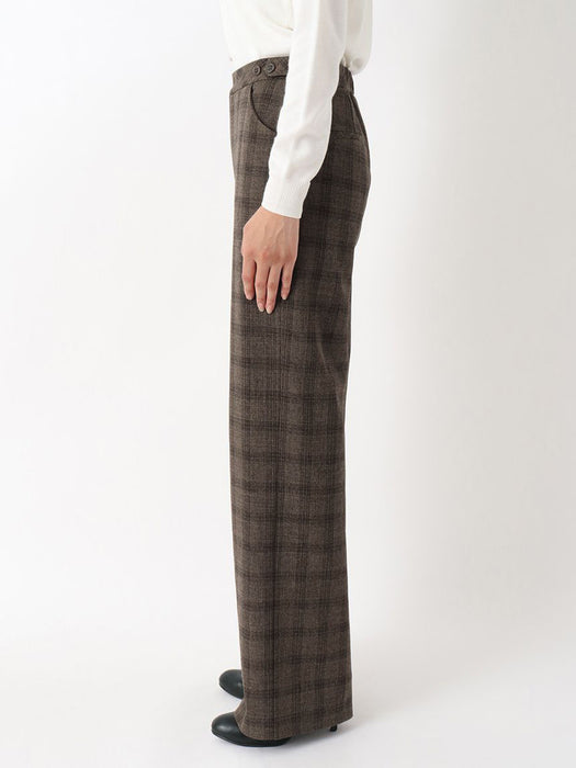 ドライウーリー・ワイドパンツ