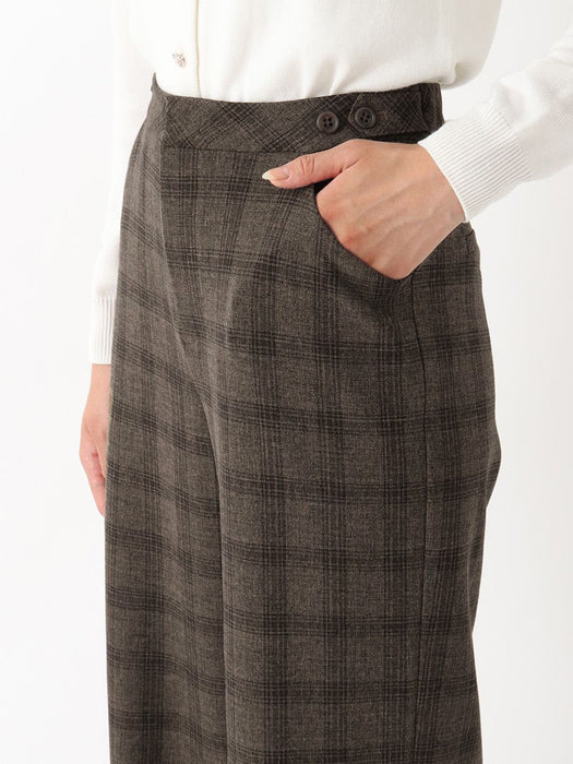 ドライウーリー・ワイドパンツ