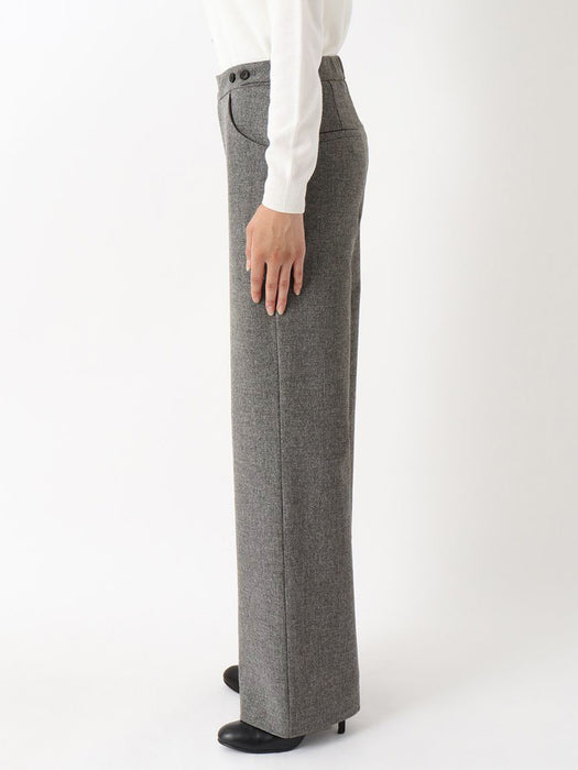 ドライウーリー・ワイドパンツ