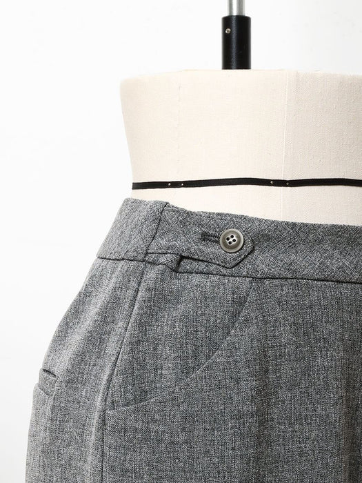 ドライウーリー・ワイドパンツ