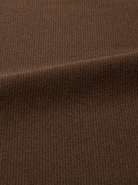 コーデュロイニット・ストレートパンツ