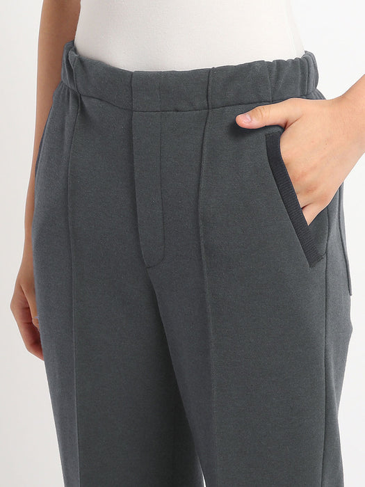 ウォームニット・ワイドパンツ