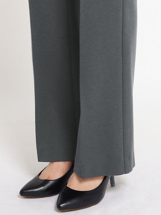 ウォームニット・ワイドパンツ