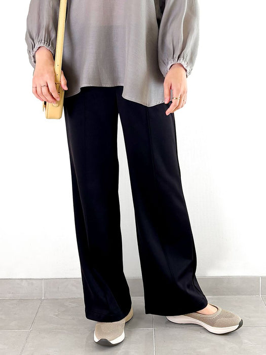 ファインニット・ワイドパンツ