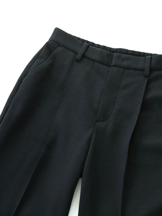 ラグジュアリーウール・テーパードパンツ