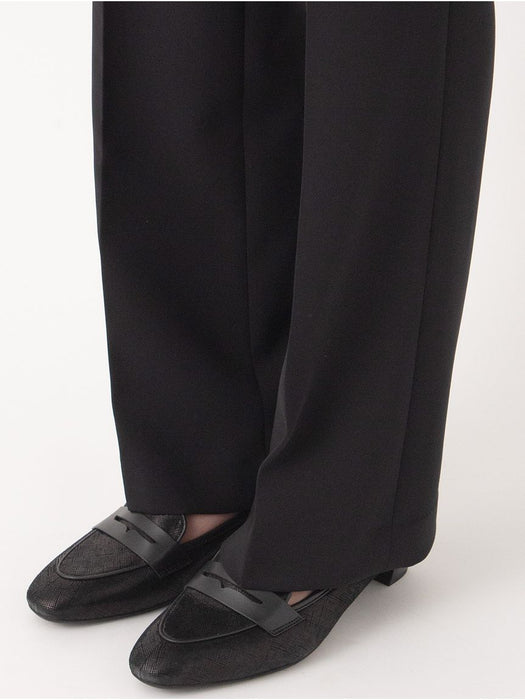 ダブルクロス・セミフレアパンツ