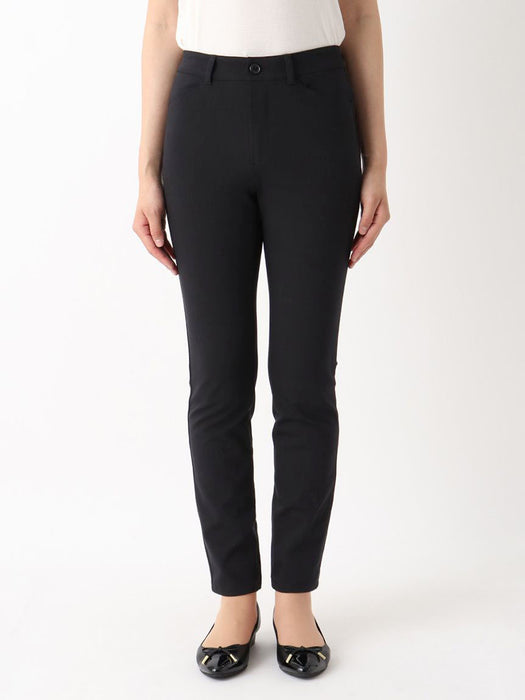 サテン・スリムパンツ