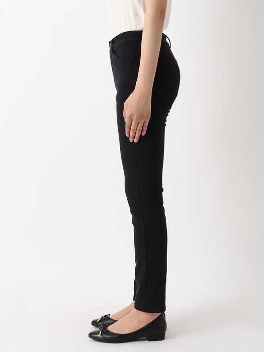 サテン・スリムパンツ