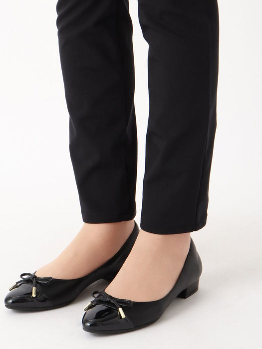 サテン・スリムパンツ