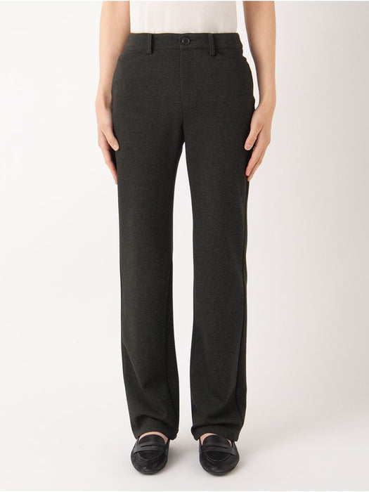 ベーシックニット・ストレートパンツ