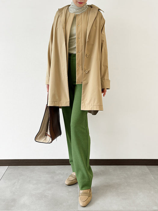 ドライウーリー・ストレートパンツ