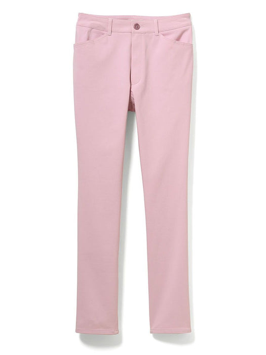 サテン・スリムパンツ