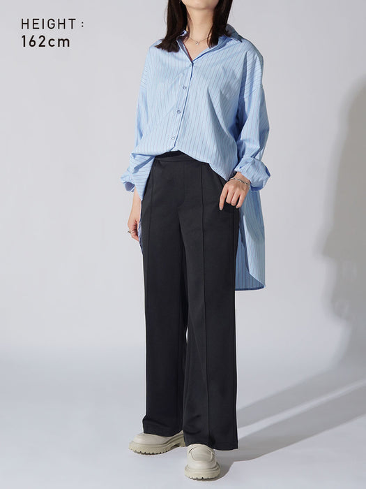 ファインニット・ワイドパンツ