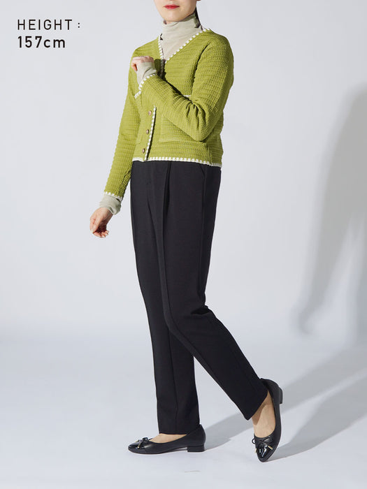 ラグジュアリーウール・テーパードパンツ