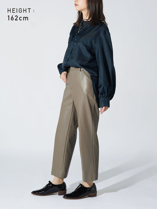 グロッシークロス・ワイドテーパードパンツ