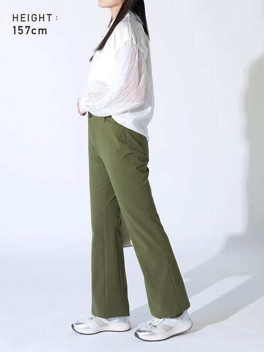 コットン+3・スニーカーカットパンツ