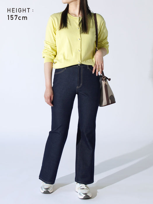 ジーンズライク+3・スニーカーカットパンツ