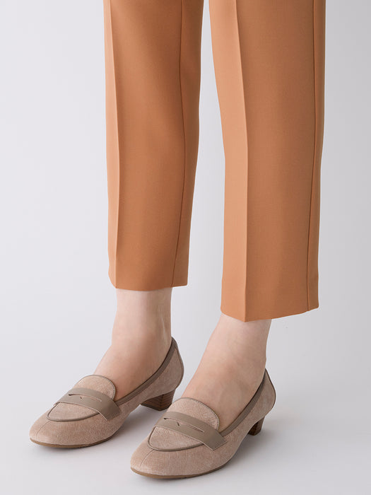 ダブルクロス・テーパードパンツ