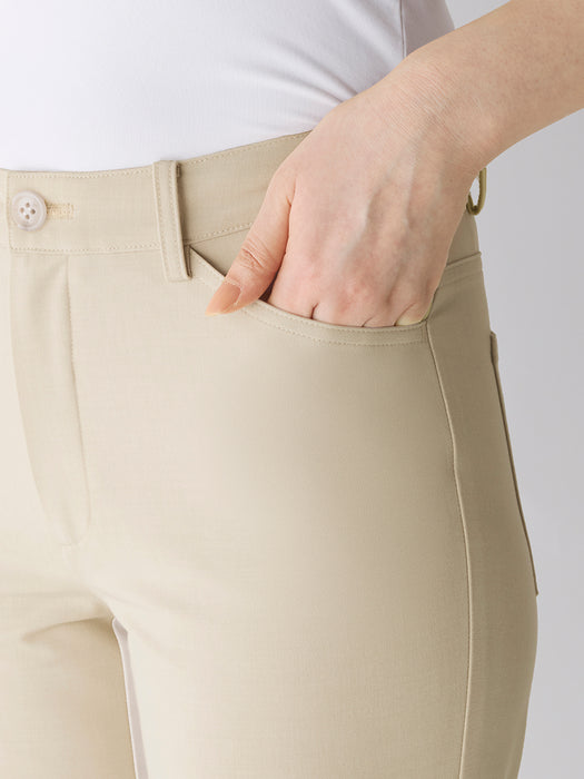 コットン+3・スニーカーカットパンツ