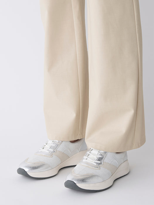 コットン+3・スニーカーカットパンツ