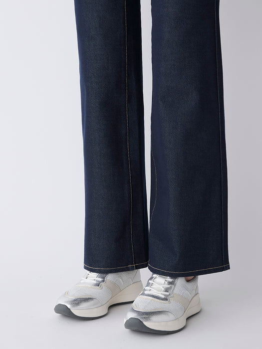 ジーンズライク+3・スニーカーカットパンツ