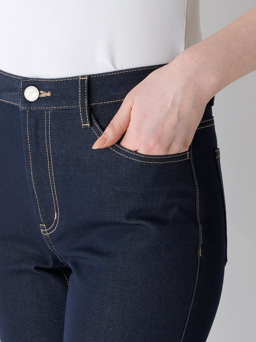 ジーンズライク+3・スニーカーカットパンツ