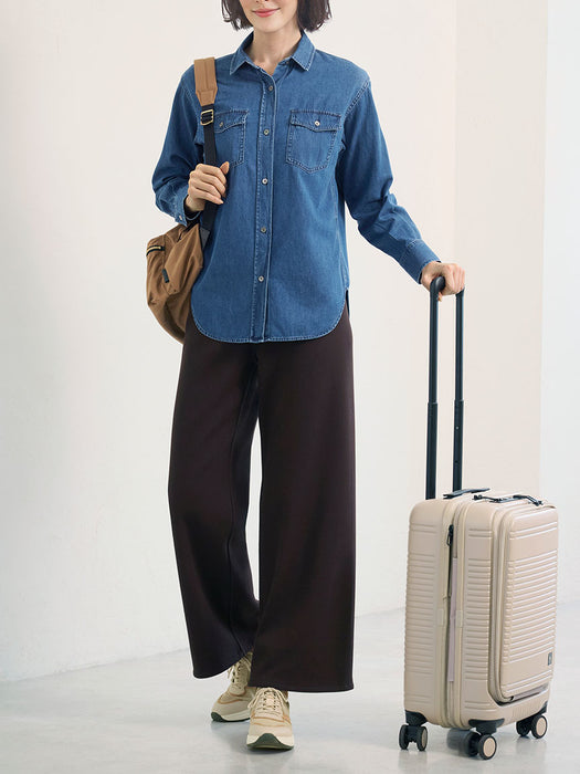 つんぱびたフワサラ・ワイドパンツ