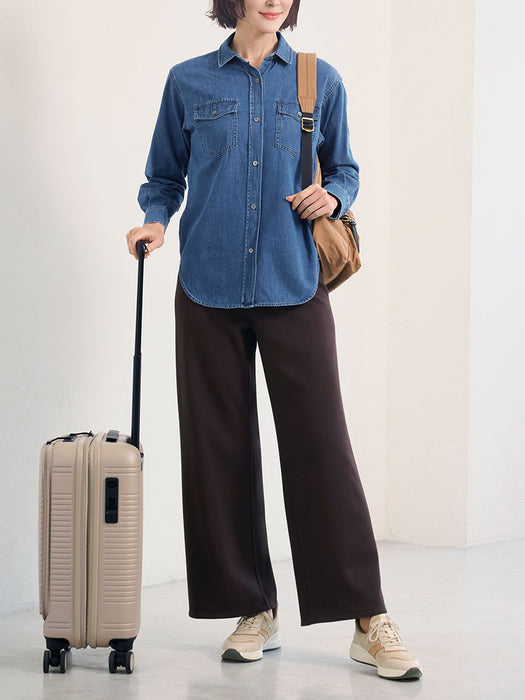 つんぱびたフワサラ・ワイドパンツ