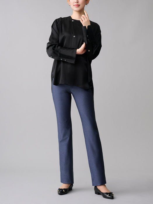 シャイニーシャドウ・ストレートパンツ