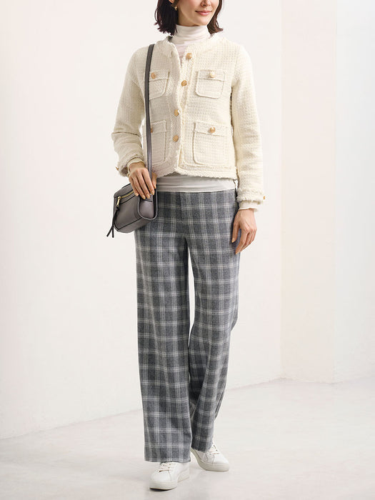 ドライウーリー・ワイドパンツ