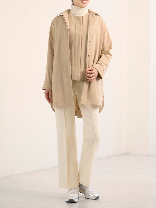 ウォームニット・ワイドパンツ